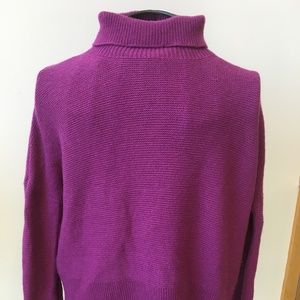 Eileen Fisher magenta sweater size PP